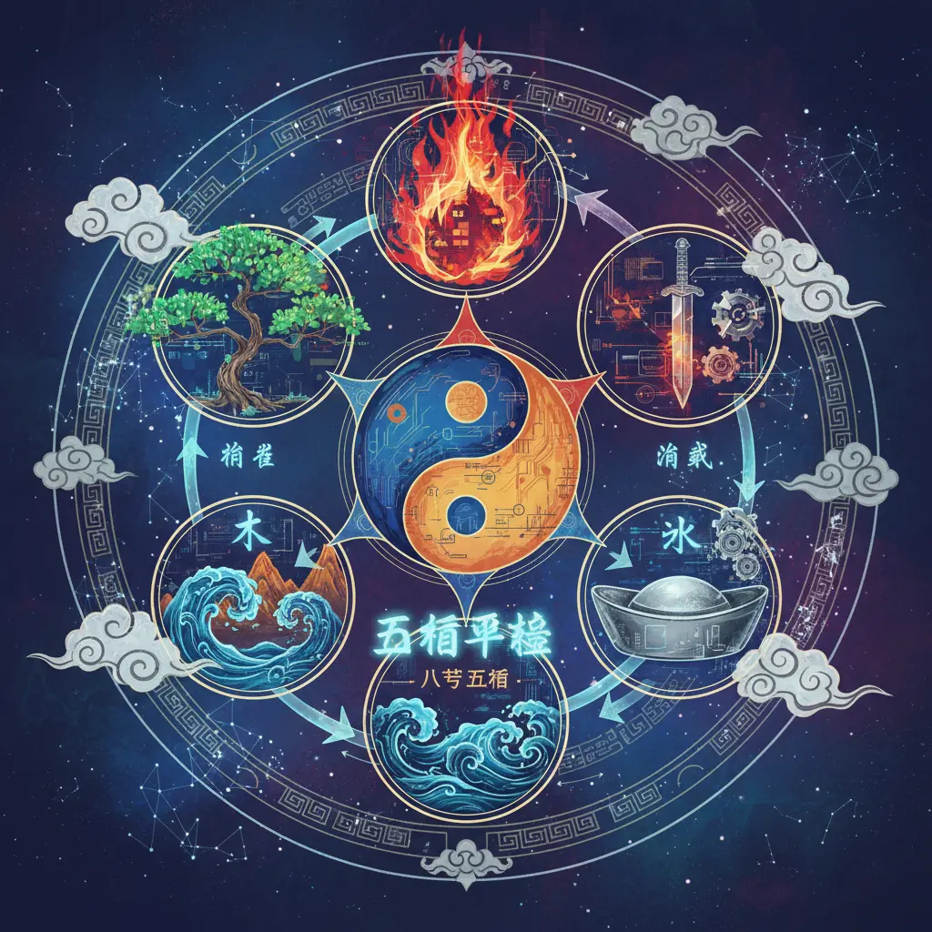 五行平衡 - 八字五行