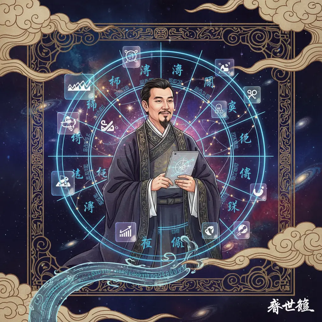 紫微鬥數命盤 - 張盛舒