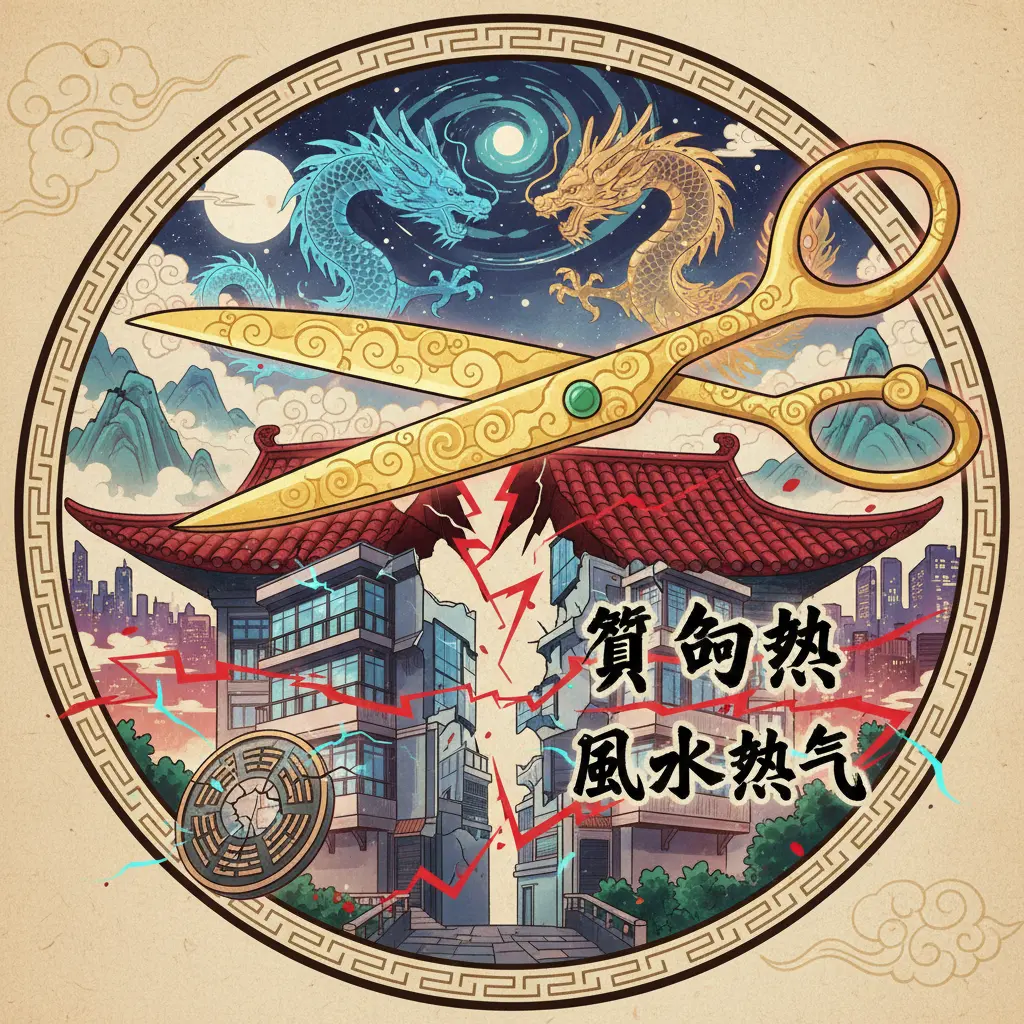 風水煞氣 - 剪刀煞