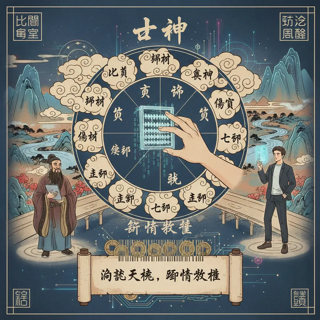 算命收費 - 十神