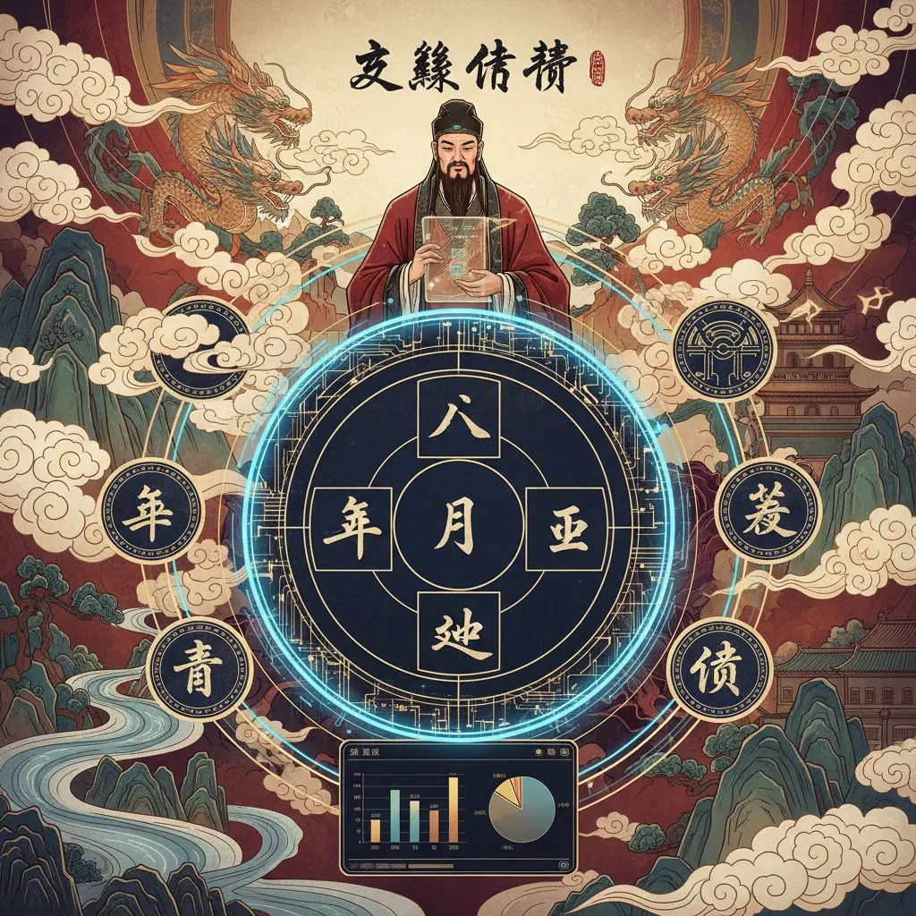 玄燊師傅 - 八字命盤