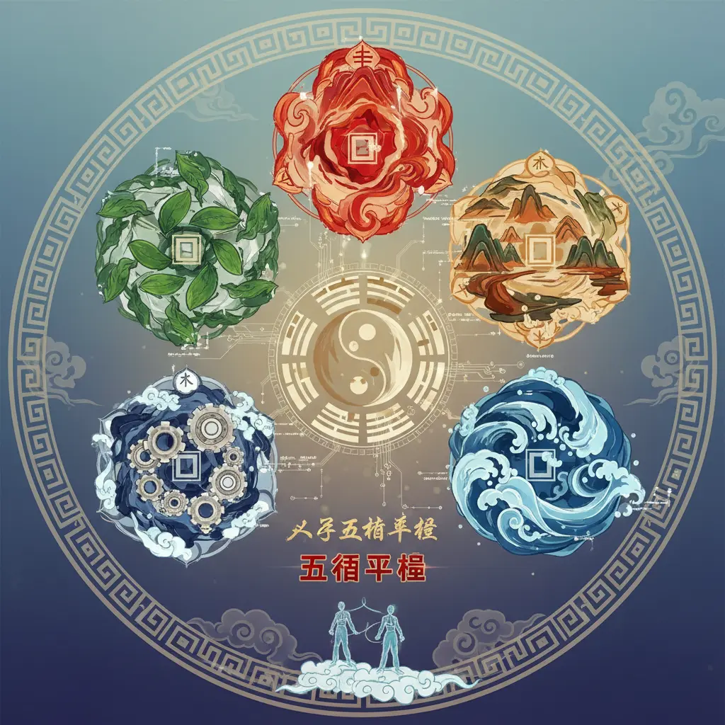 五行平衡 - 八字五行平衡