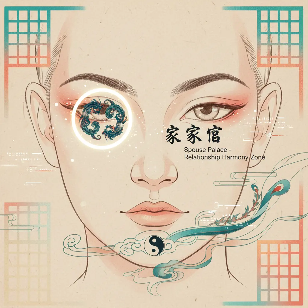 面相學 - 夫妻宮