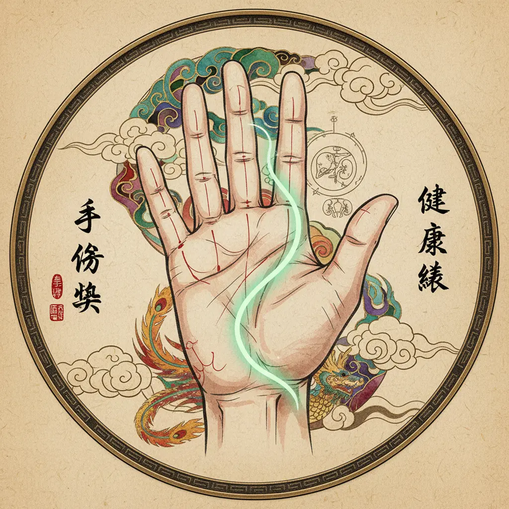 手相學 - 健康線