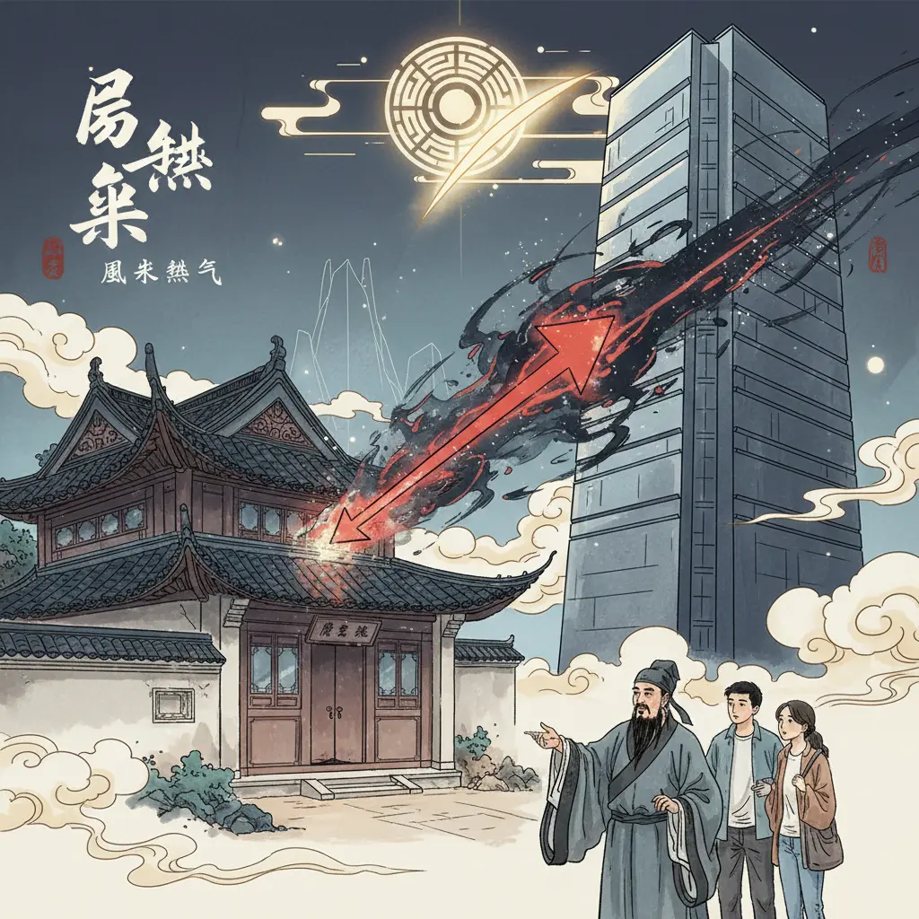 風水煞氣 - 屋角煞