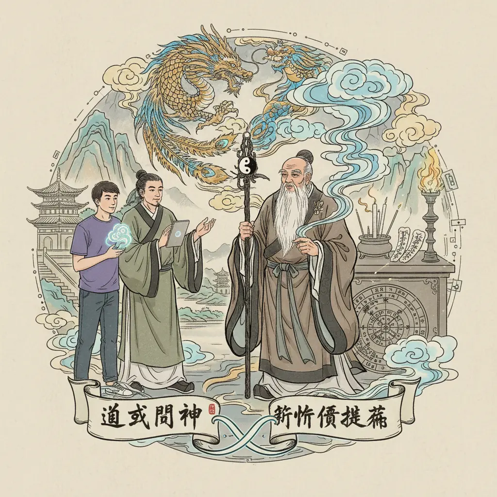 算命師傅推薦 - 道教問神