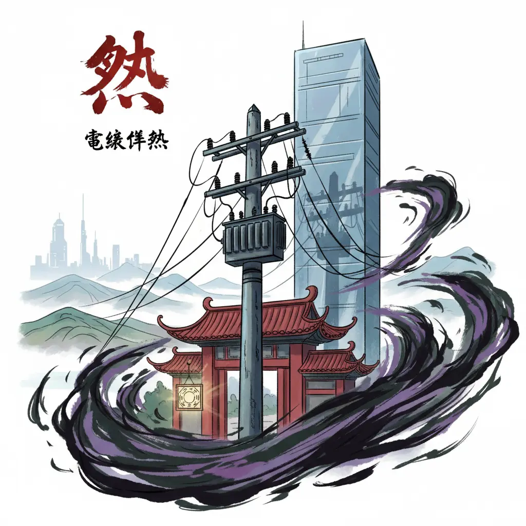 風水煞氣 - 電線桿煞