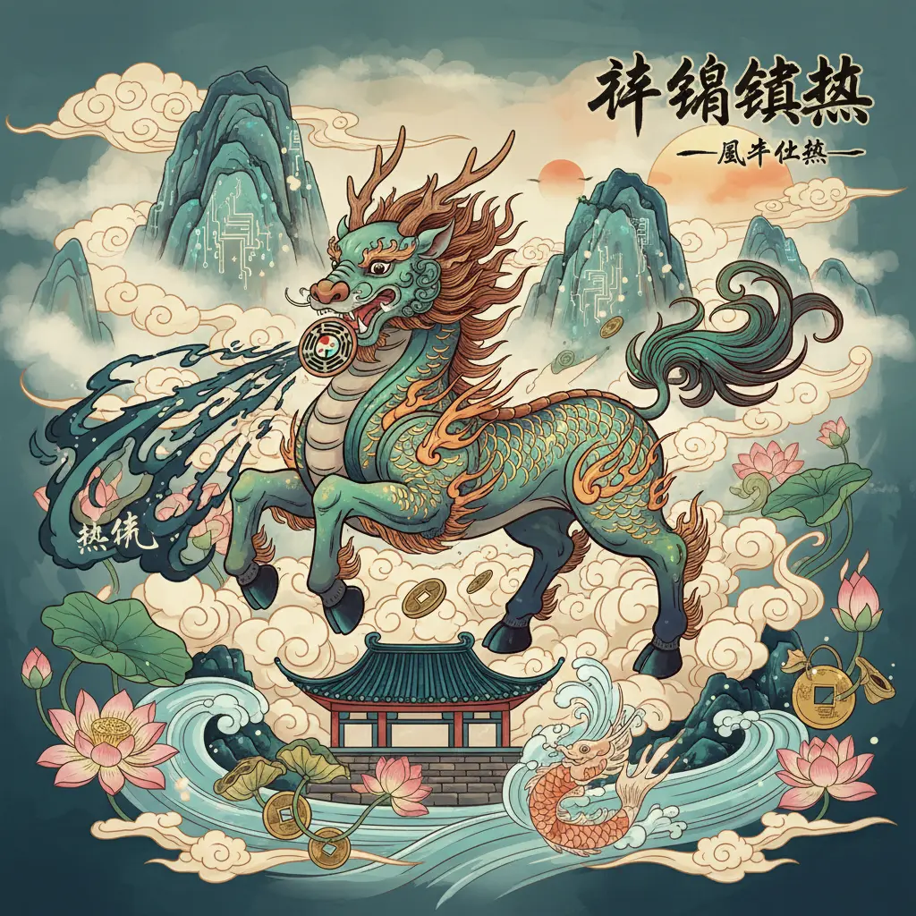 風水化煞 - 麒麟