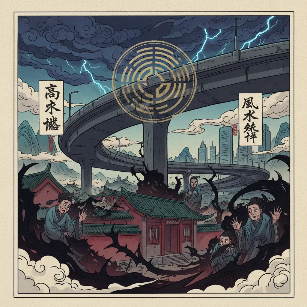 風水煞氣 - 高架橋