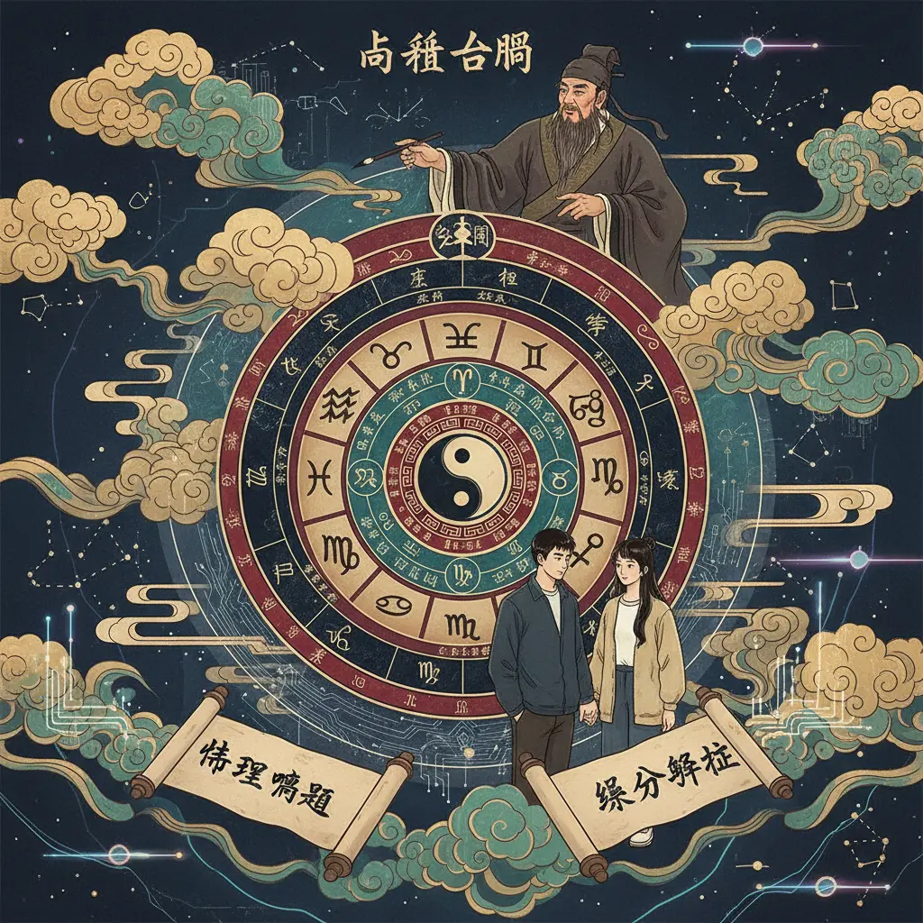 命理問題 - 占星合盤