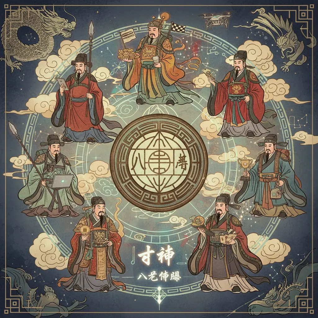 八字命盤 - 十神