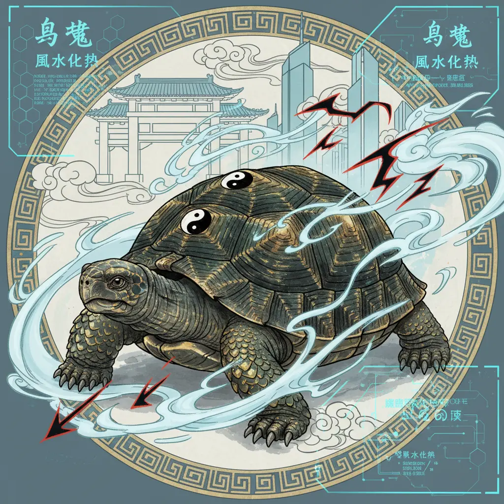 風水化煞 - 烏龜