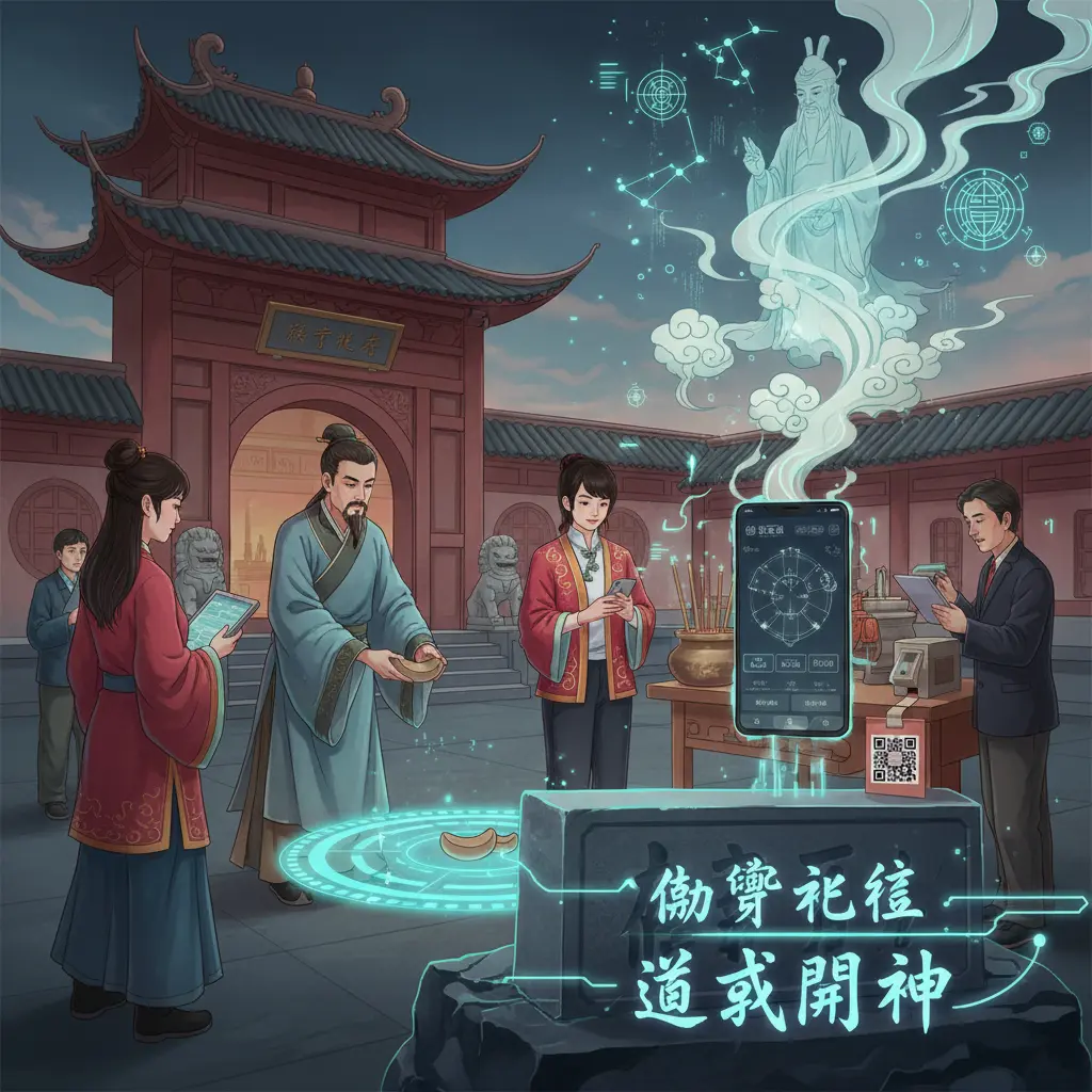 道教問神 - 廟宇禮儀