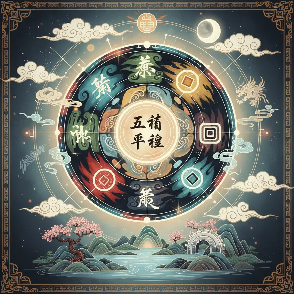 五行平衡 - 命盤