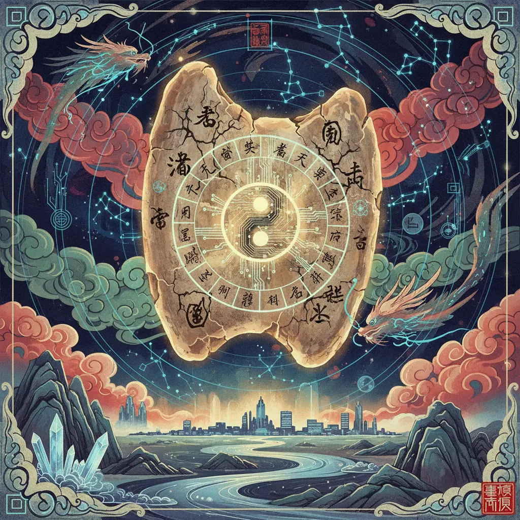 天干地支 - 甲骨文