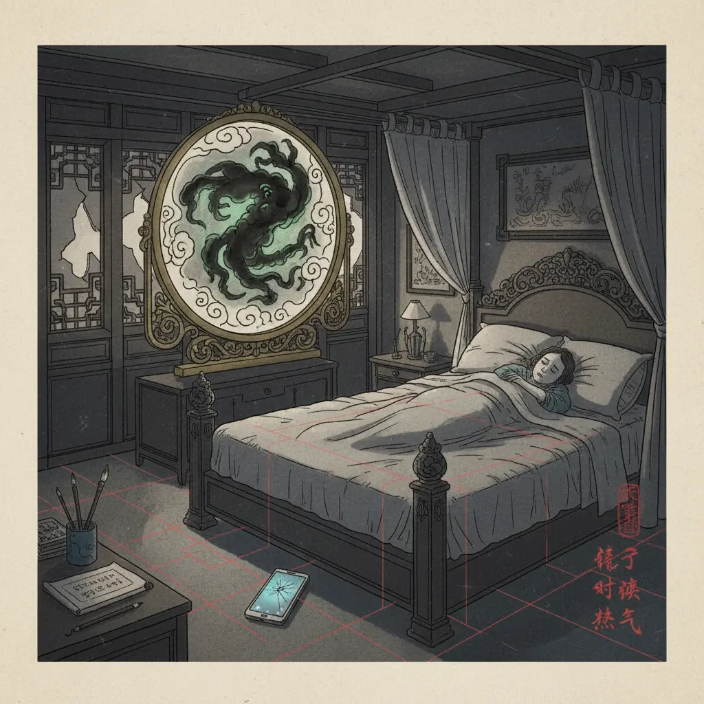 煞氣 - 鏡子對牀