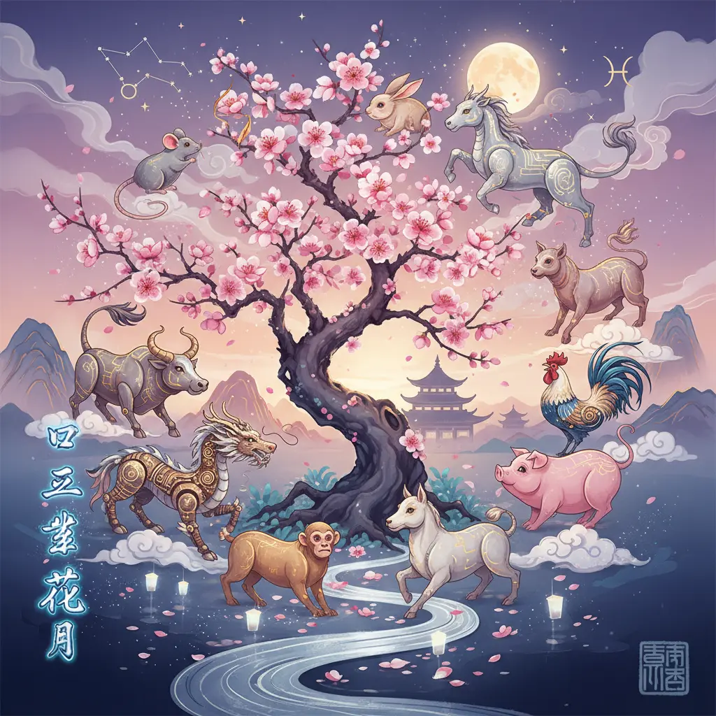 桃花月 - 十二生肖