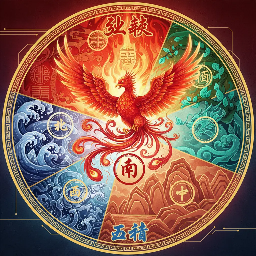 五行 - 朱雀