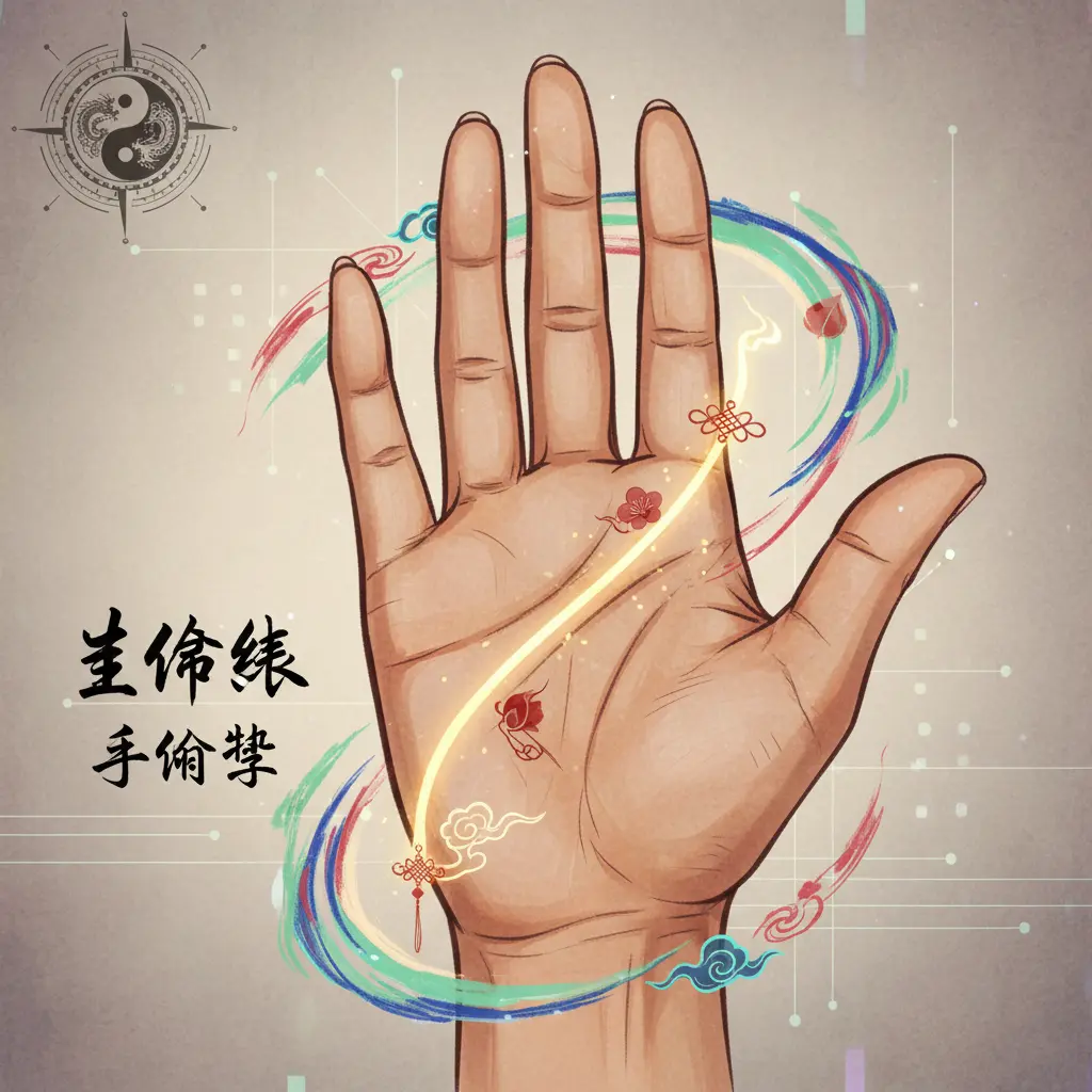 手相學 - 生命線