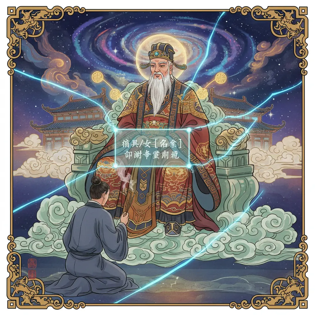 道教問神 - 神明