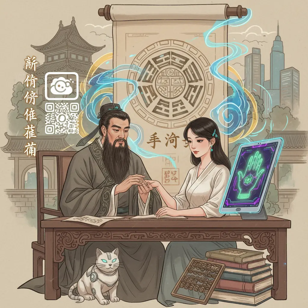 算命師傅推薦 - 手相學