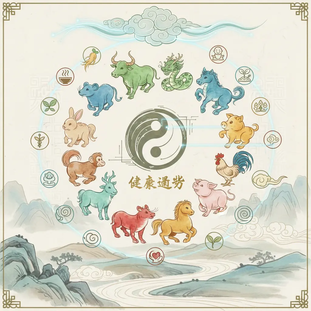 健康運勢 - 十二生肖