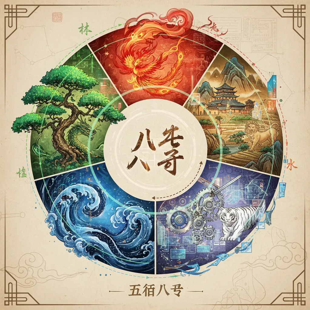 八字 - 五行