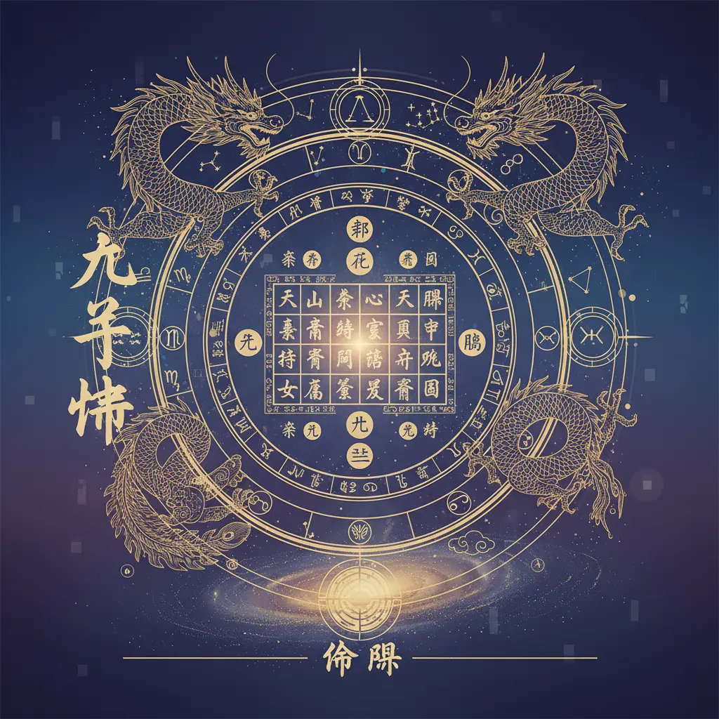 命盤 - 八字命盤