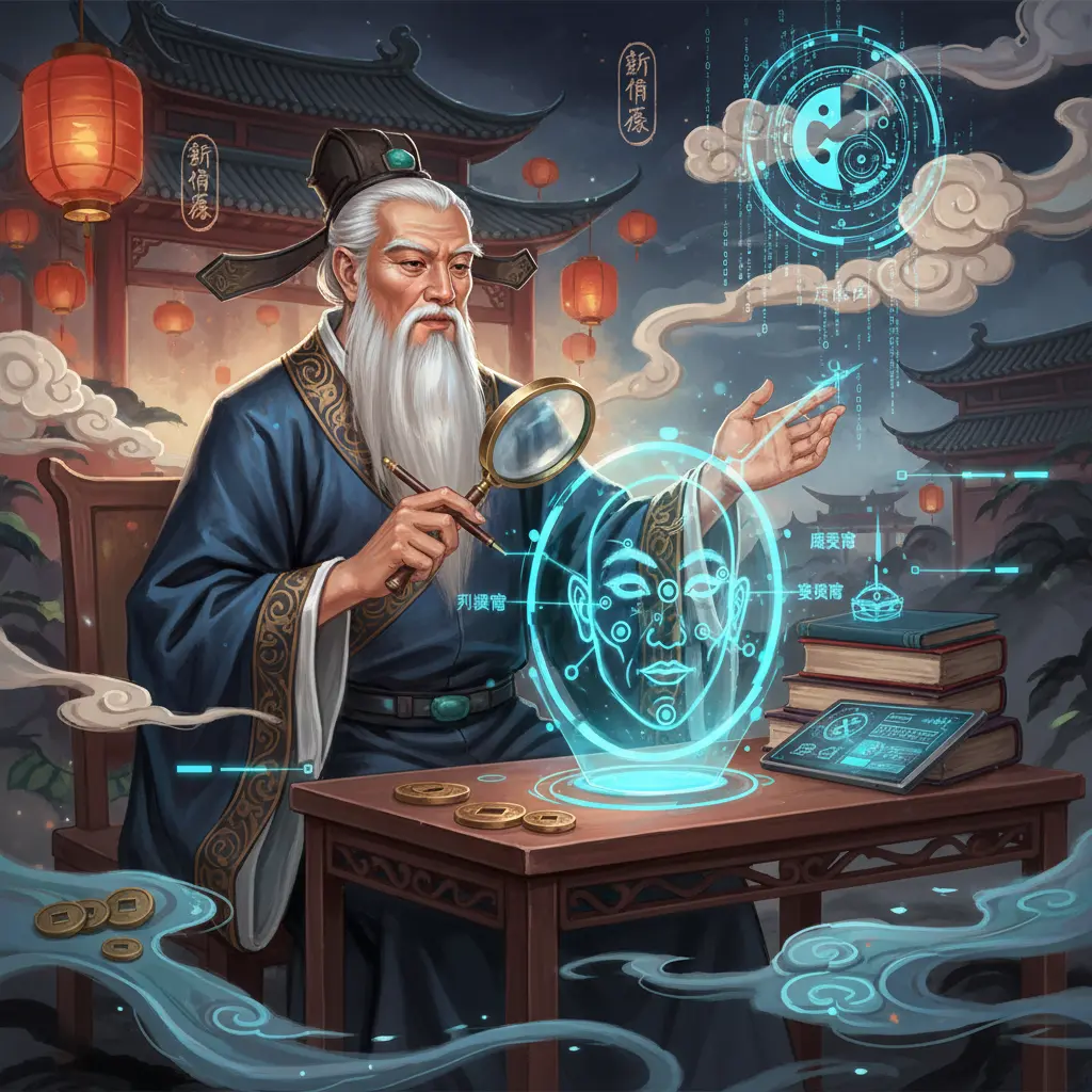 面相學 - 算命師