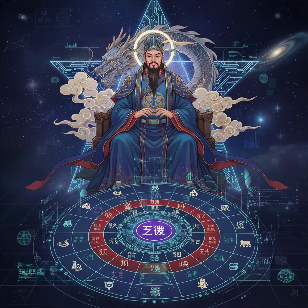 紫微鬥數命盤 - 紫微星