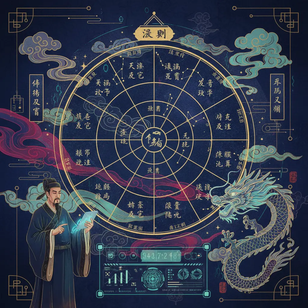 紫微鬥數命盤 - 紫微命盤