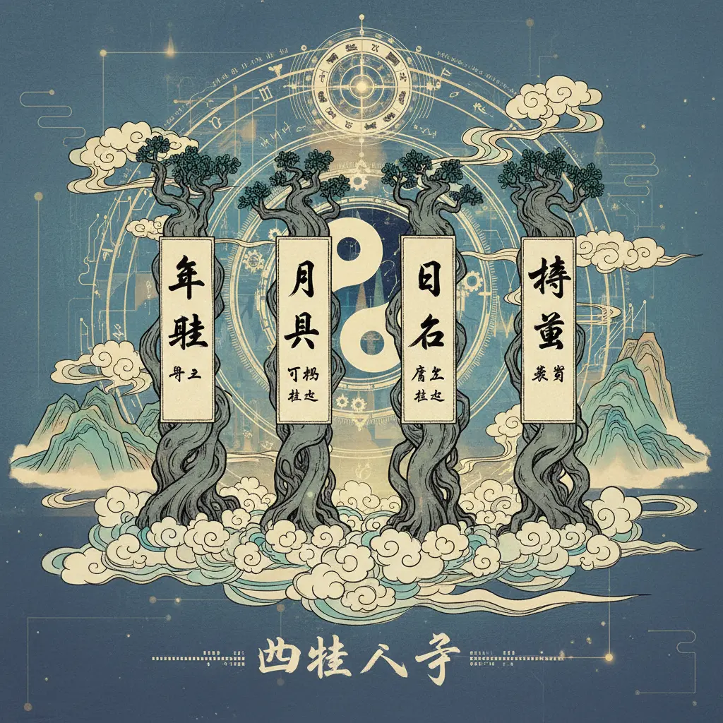 四柱八字 - 四柱