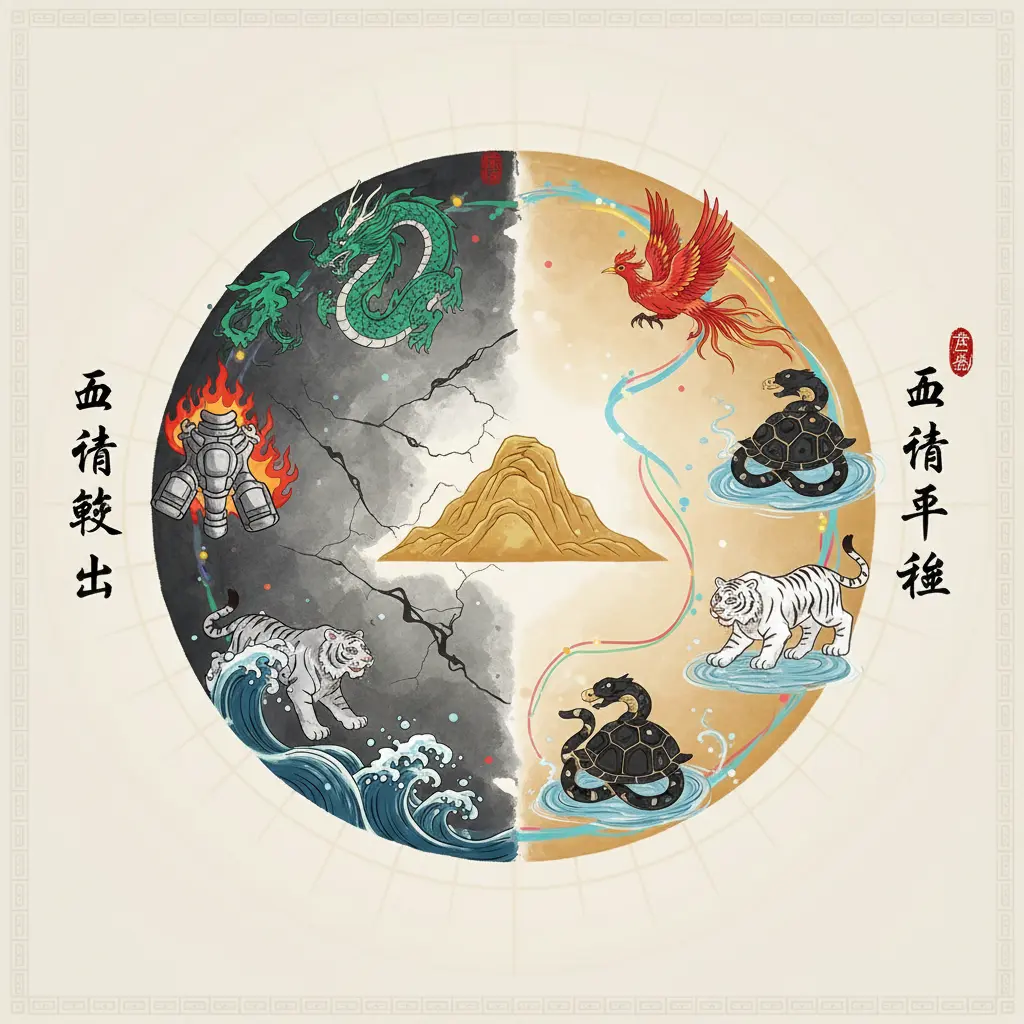 五行平衡 - 五行缺土