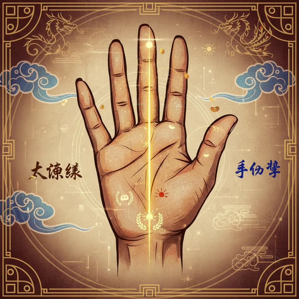 手相學 - 太陽線