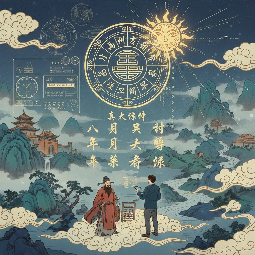 真太陽時 - 八字算命