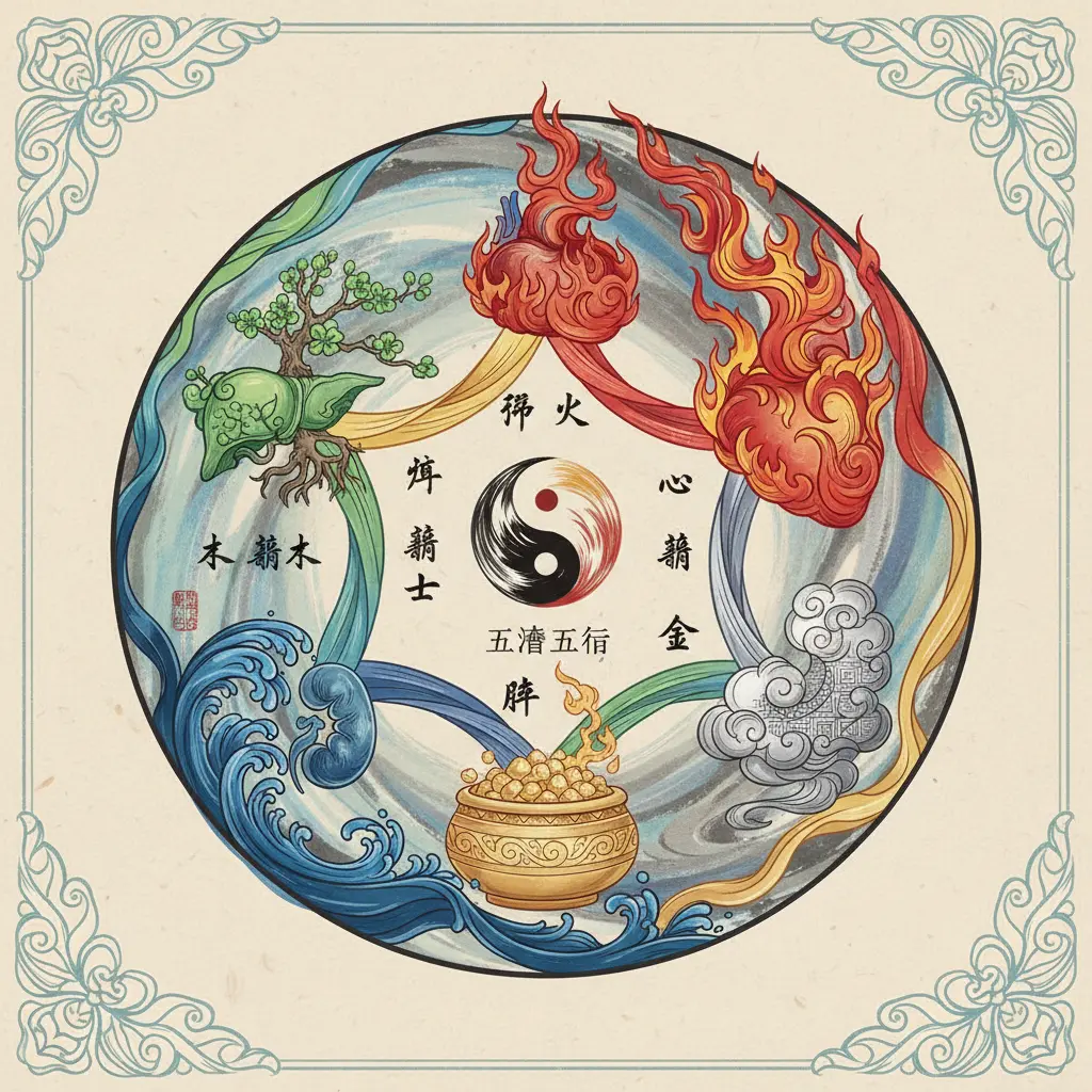 五行 - 五臟