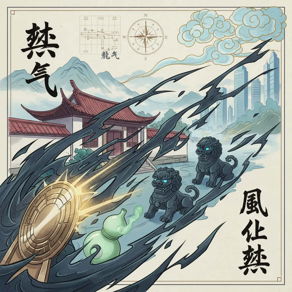 風水化煞 - 煞氣