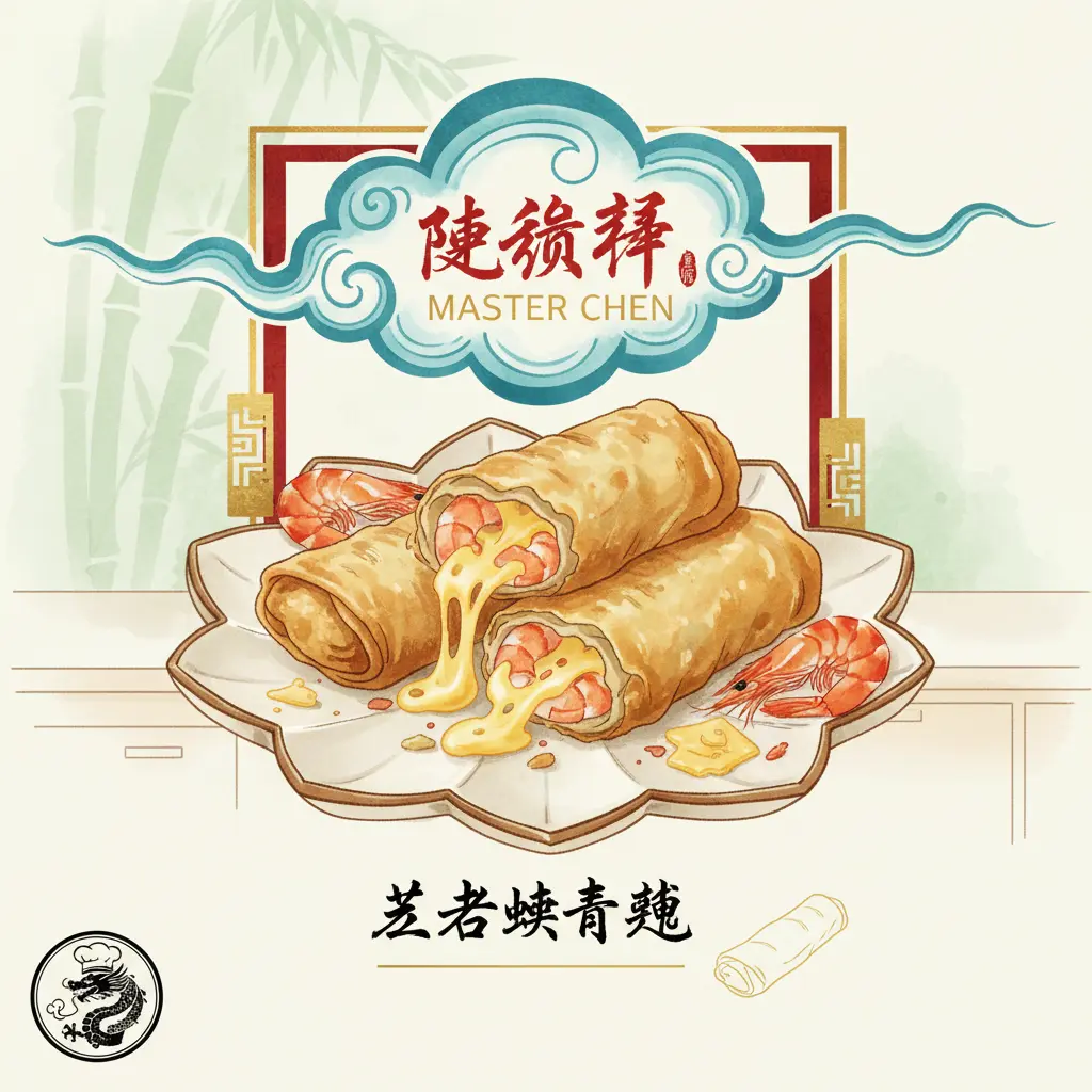 陳師傅 - 芝士蝦春捲