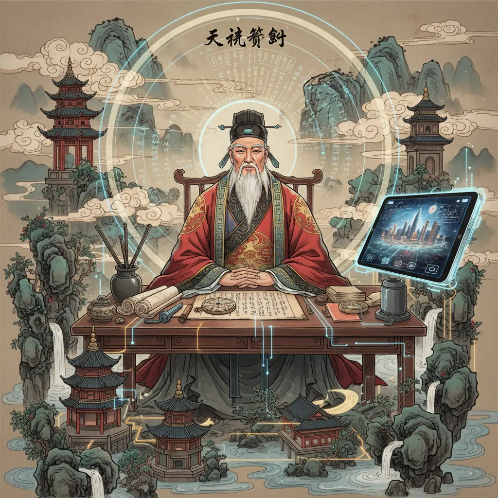 風水佈局 - 算命師