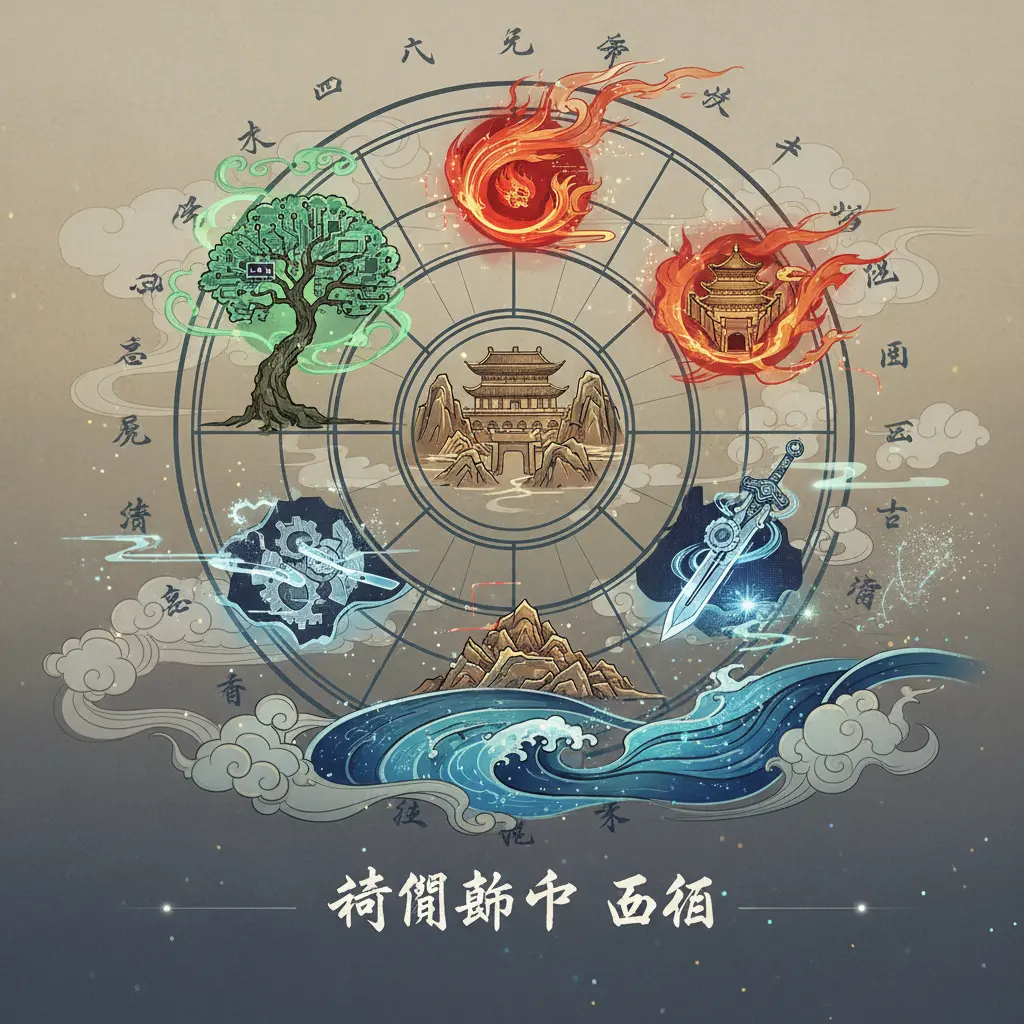奇門遁甲 - 五行
