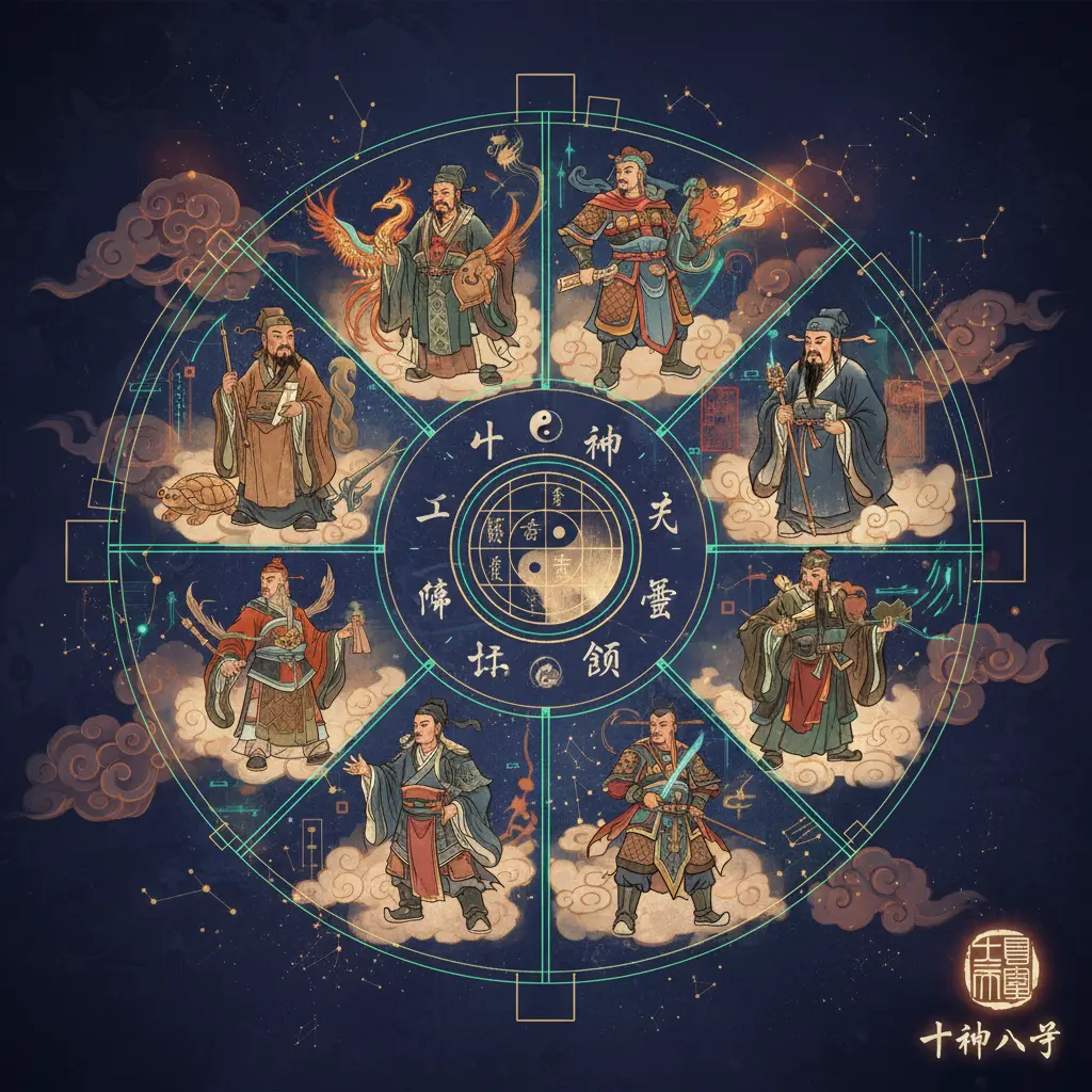 八字 - 十神