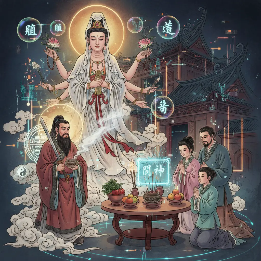 道教問神 - 佛教