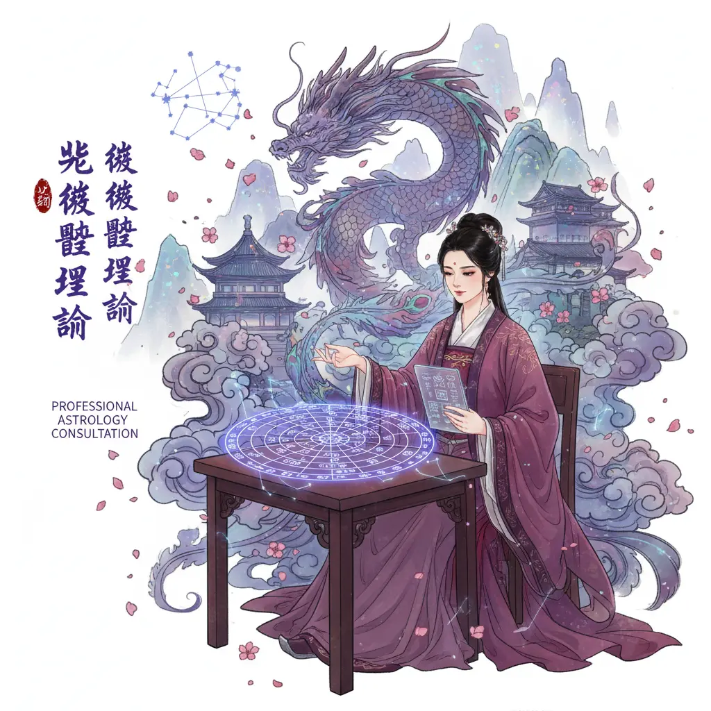 紫微鬥數命盤 - 命理諮詢師