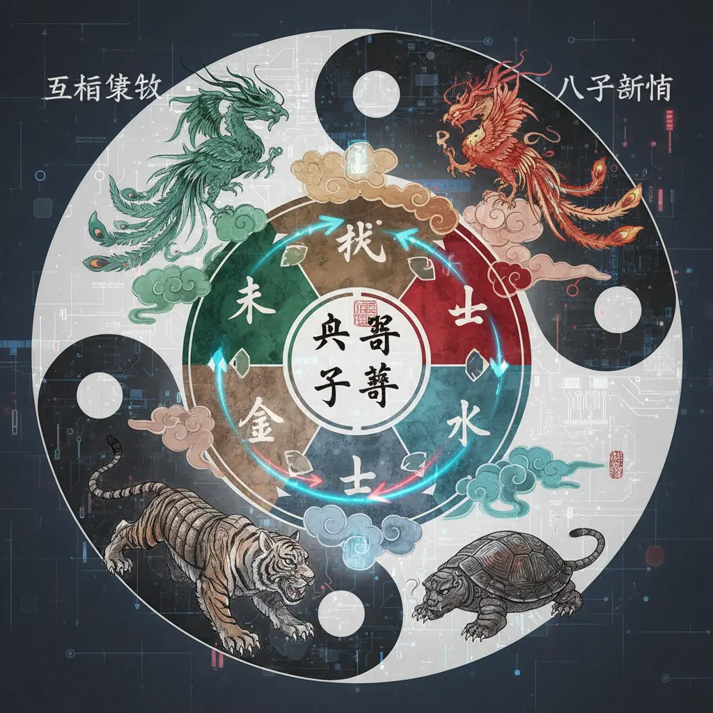 八字算命 - 五行結構