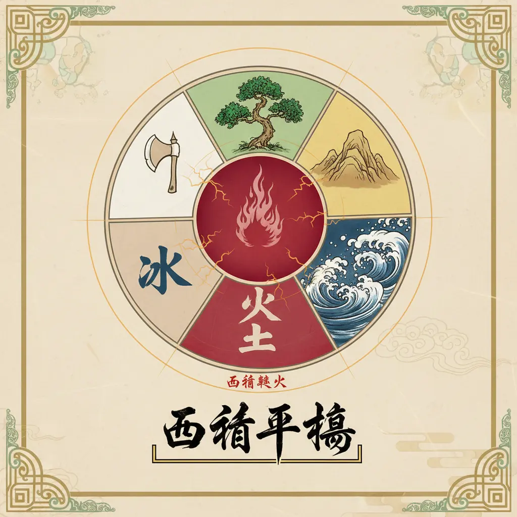 五行平衡 - 五行缺火