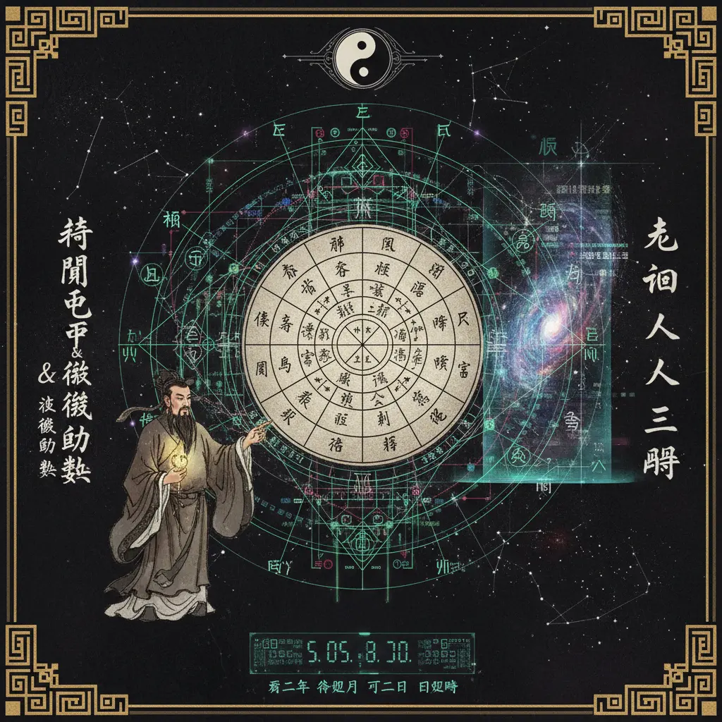 紫微鬥數命盤 - 奇門遁甲