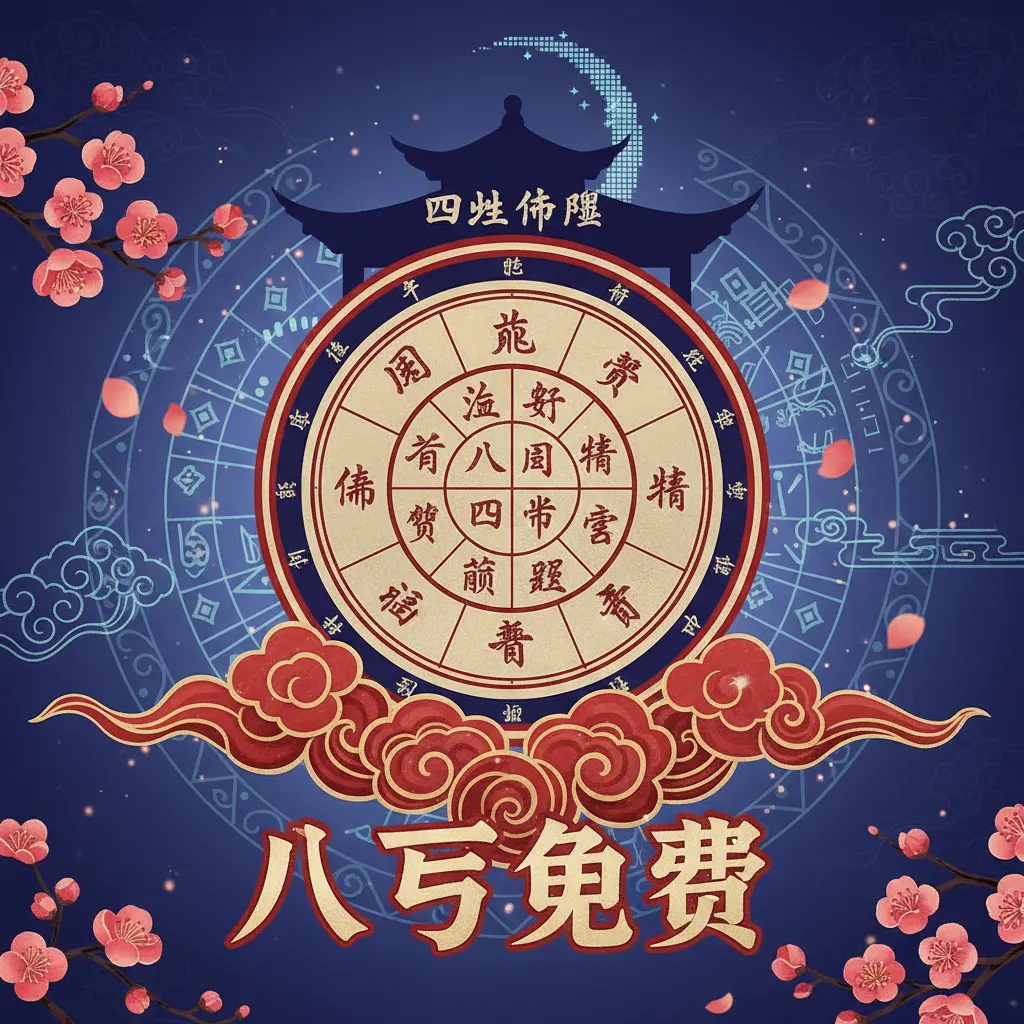八字免費 - 四柱命盤