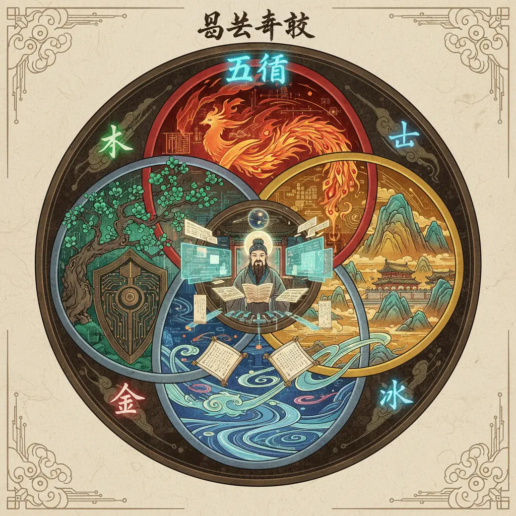 五行 - 呂氏春秋