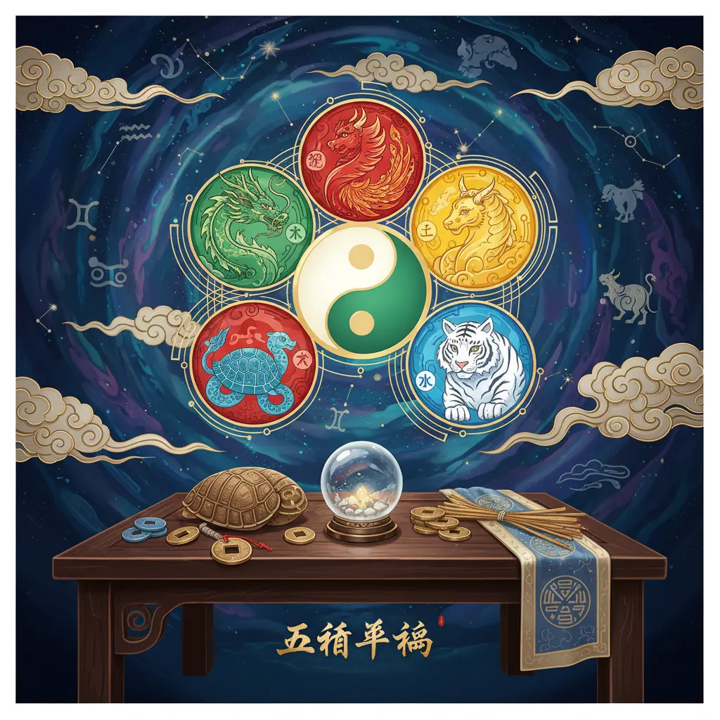 占卜 - 五行平衡