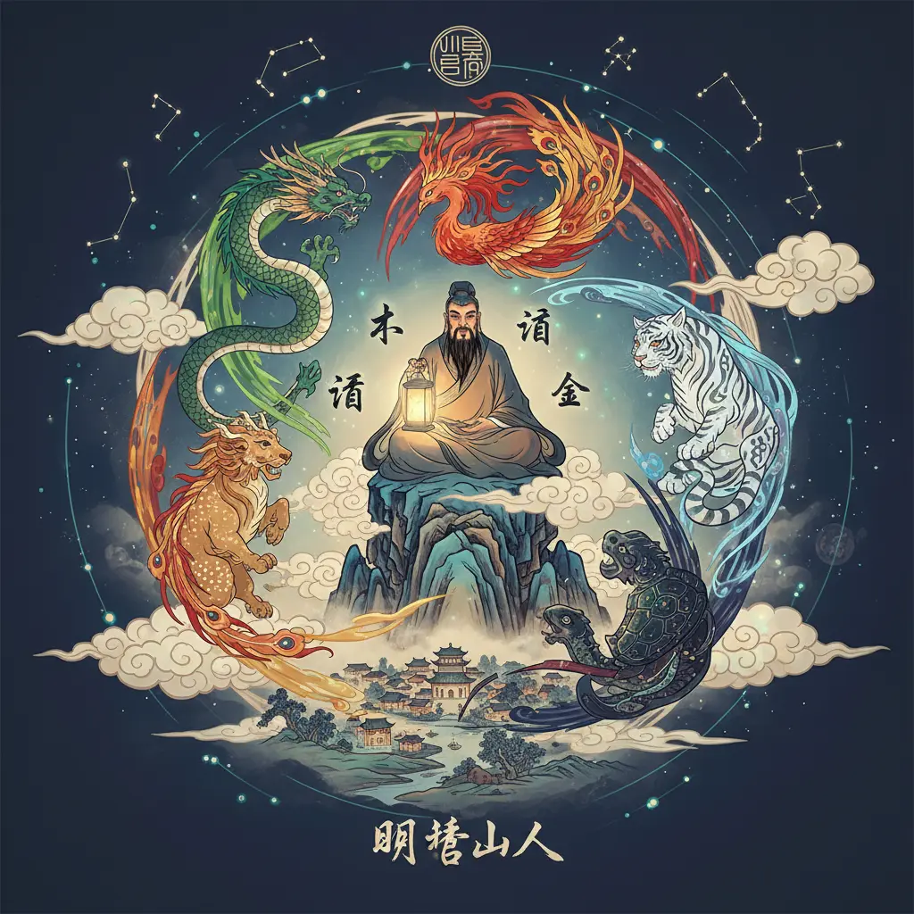 明燈山人 - 五行